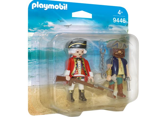 Artículo de Playmobil, Dúo Pack Pirata y Soldado