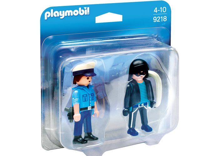 Artículo de Playmobil, Dúo Pack Policía y Ladrón