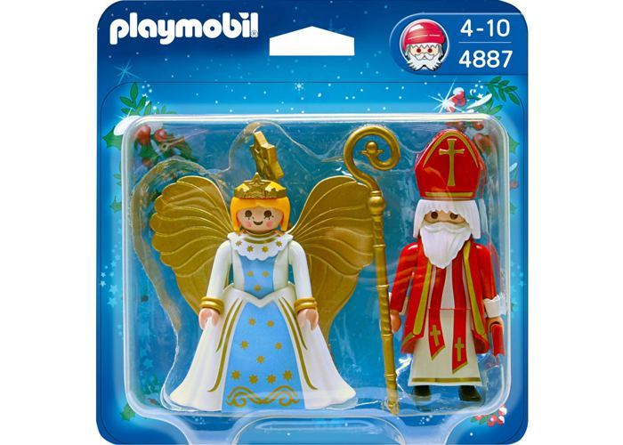 Artículo de Playmobil, Duo Pack San Nicolas y Angel