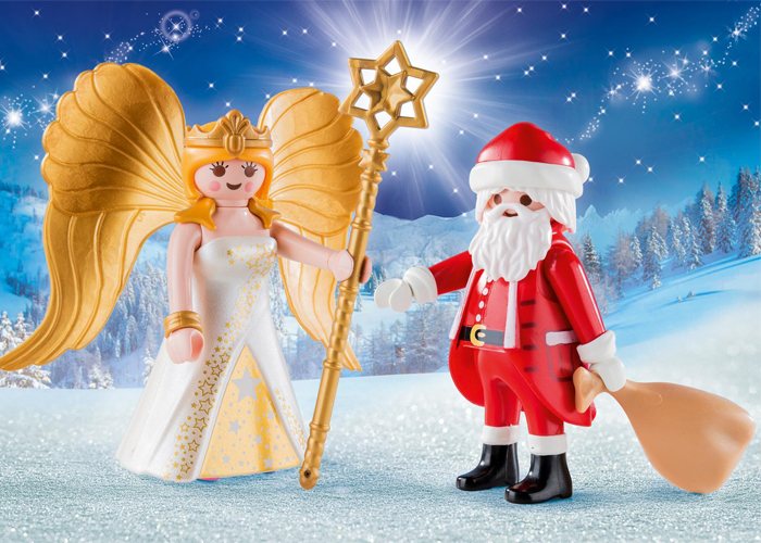 Artículo de Playmobil, Duo Pack Santa y Angel