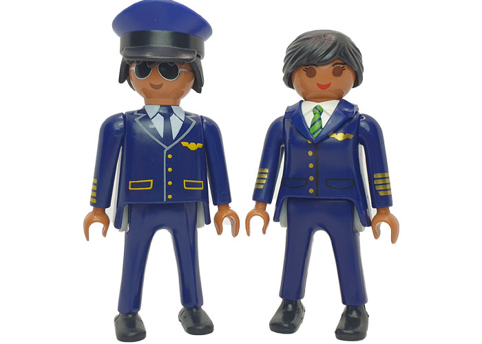 Artículo de Playmobil, Duo Pilotos Avión Air