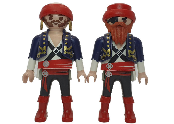 Artículo de Playmobil, Duo Piratas Hermanos
