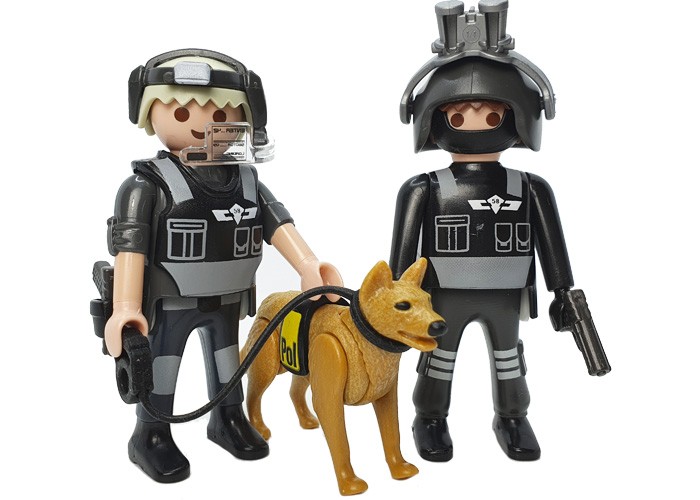 Artículo de Playmobil, Duo Policías de Asalto