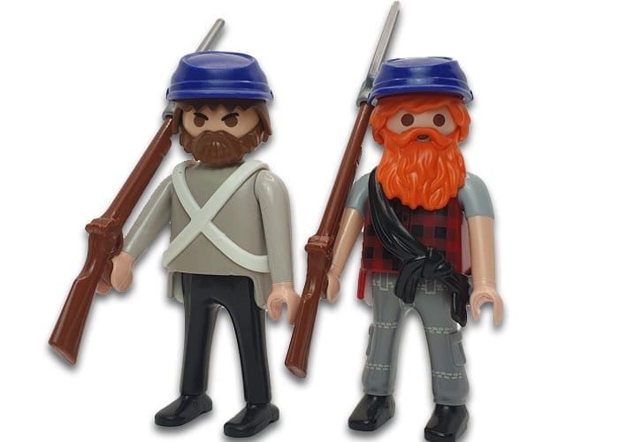 Artículo de Playmobil, Duo Soldado Mercenarios USA