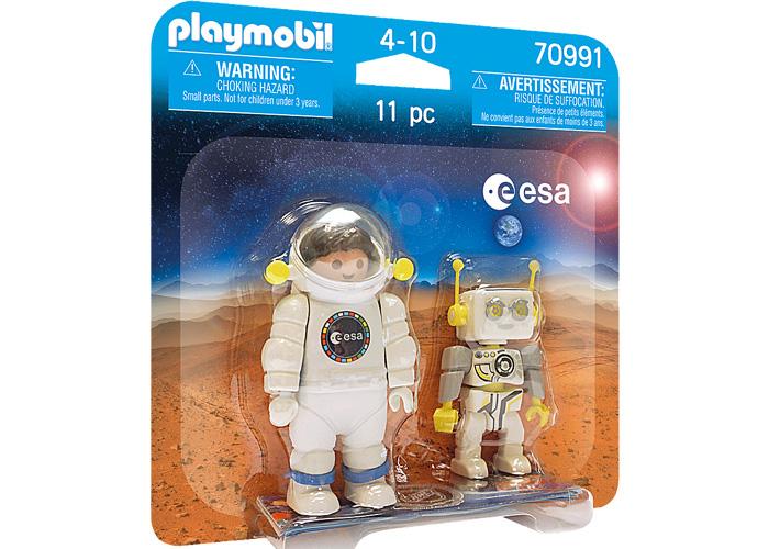 Artículo de Playmobil, DuoPack ESA Astronaut and ROBert