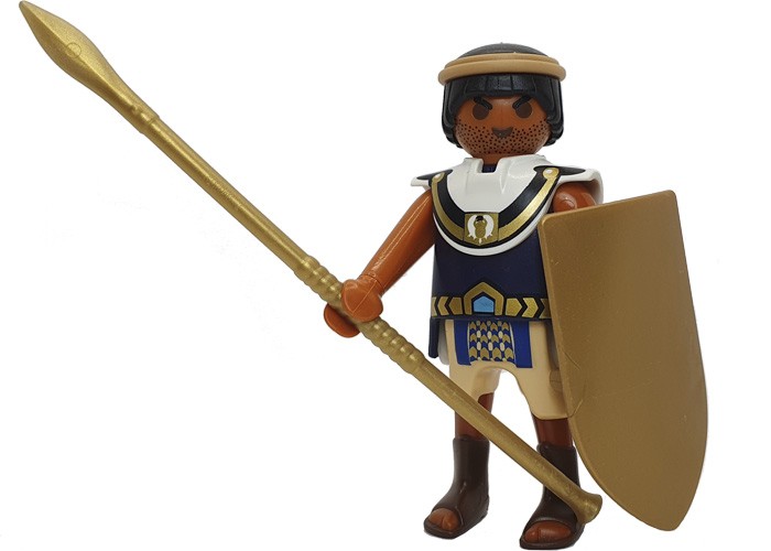 Artículo de Playmobil, Egipcio Guerrero Escudo Dorado