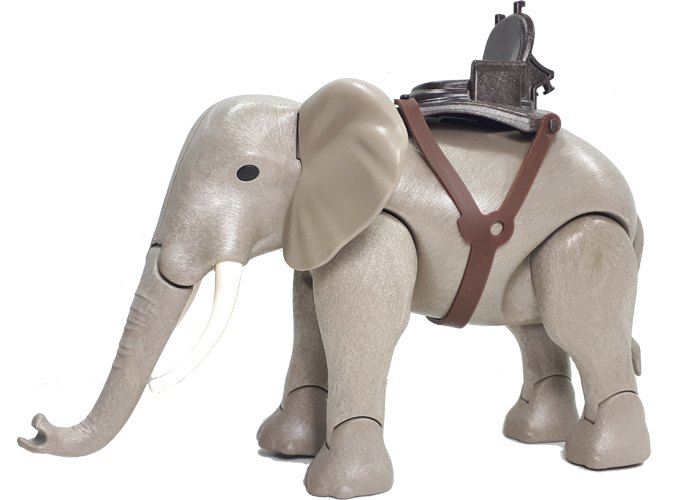 Artículo de Playmobil, Elefante con silla