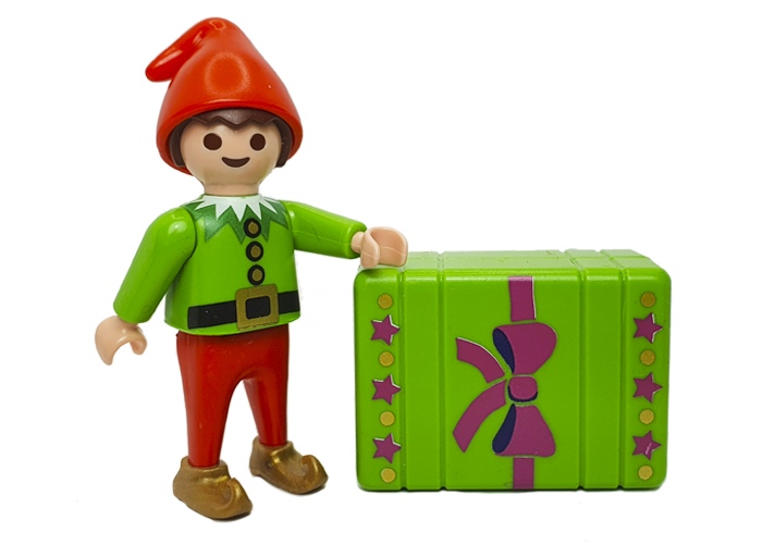Artículo de Playmobil, Elfo con regalo