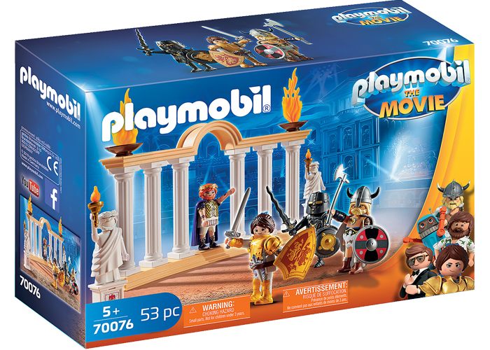 Artículo de Playmobil, Emperador Maximus en Coliseo