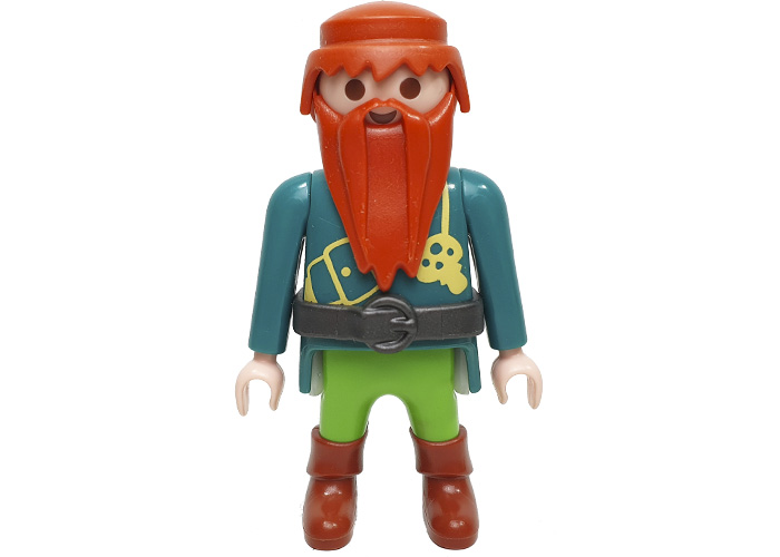 Artículo de Playmobil, Enano Barbudo Pelirrojo