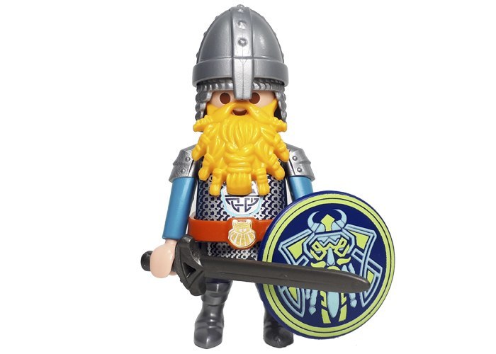 Artículo de Playmobil, Enano Guerrero escudo