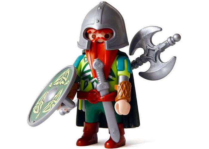 Artículo de Playmobil, Enano Guerrero Serie 3