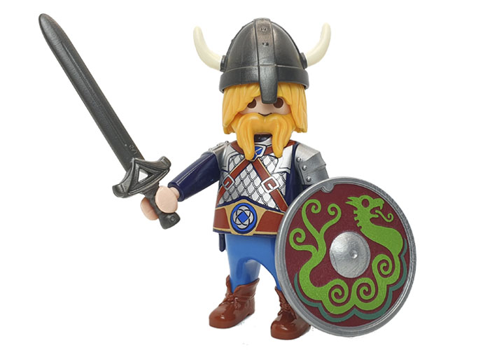 Artículo de Playmobil, Enano Vikingo Guerrero
