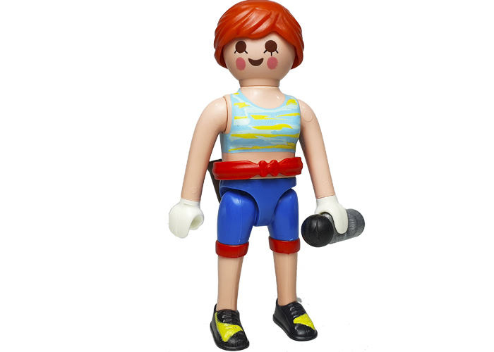 Artículo de Playmobil, Escaladora Serie 18