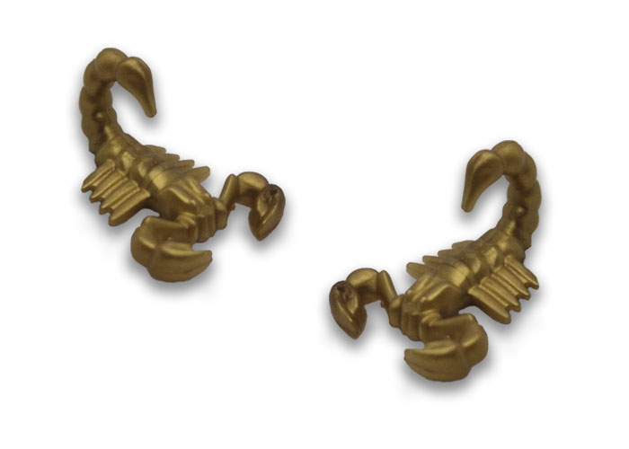 Artículo de Playmobil, Escorpiones dorados (x2)