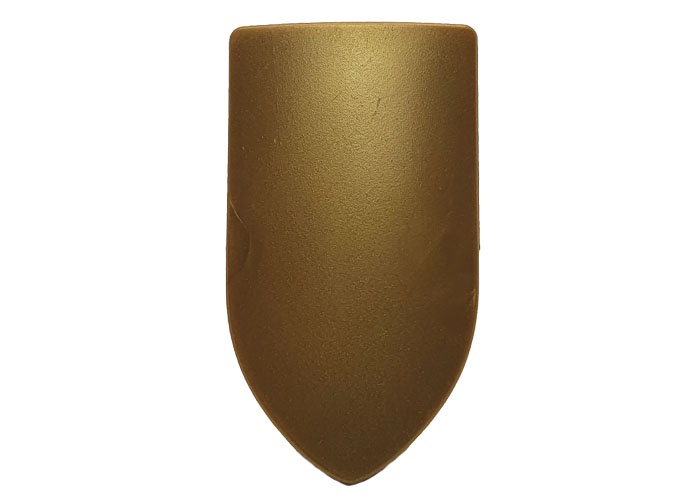 Artículo de Playmobil, escudo egipcio dorado