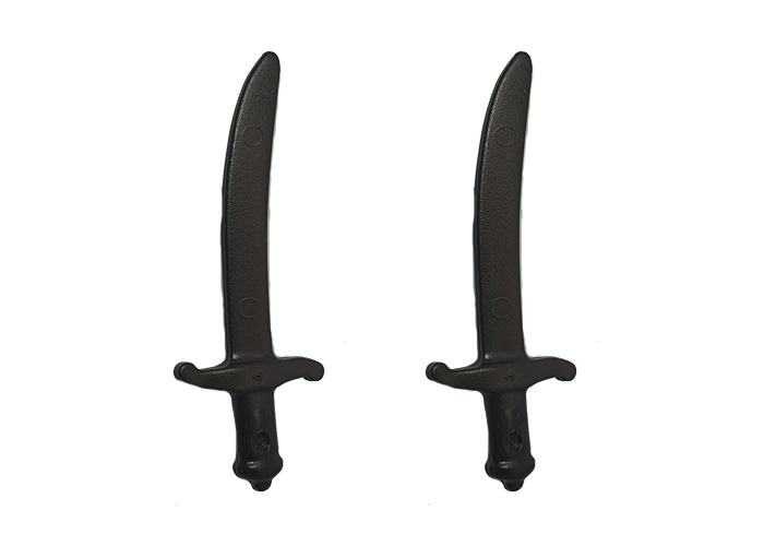 Artículo de Playmobil, Espada Arabe antracita (x2 uds)
