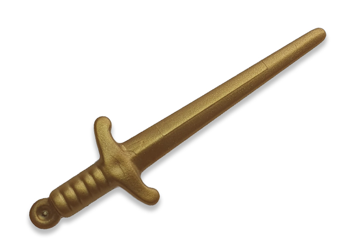 Artículo de Playmobil, Espada hoja ancha dorada