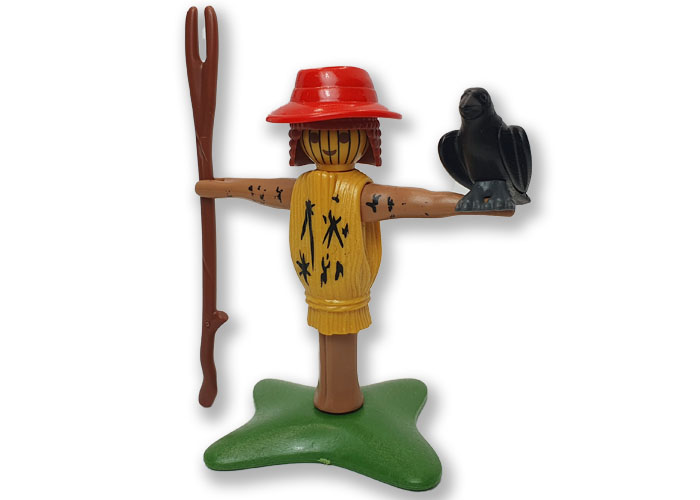 Artículo de Playmobil, Espantapájaros con cuervo halloween