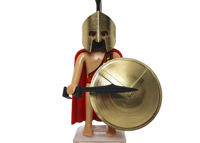 Artículo de Playmobil, Espartano Leonidas Custom