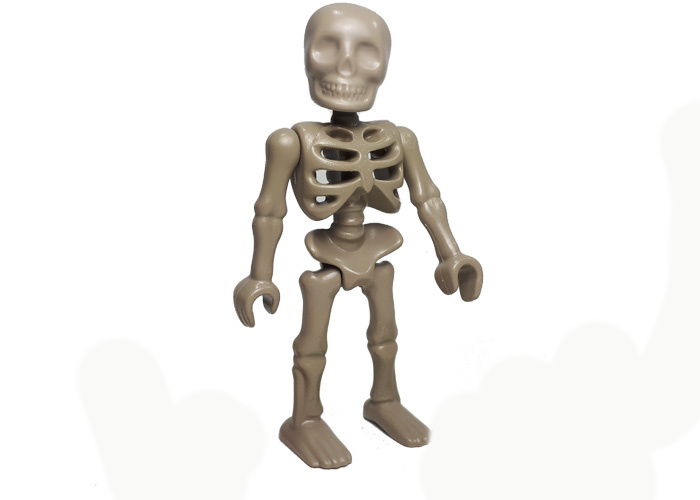 Artículo de Playmobil, Esqueleto gris