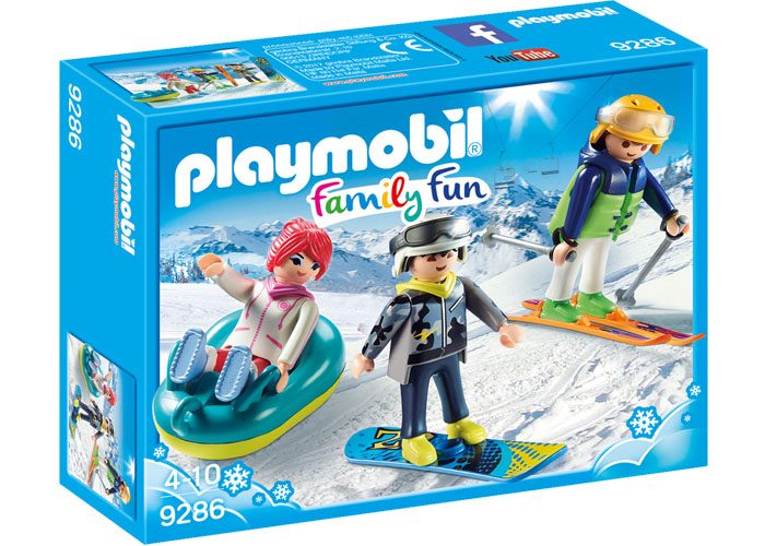 Artículo de Playmobil, Esquiadores Nieve