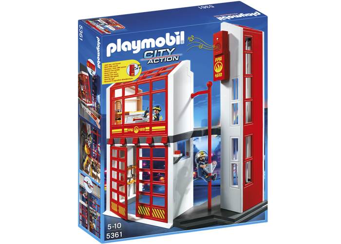 Artículo de Playmobil, Estación de bomberos