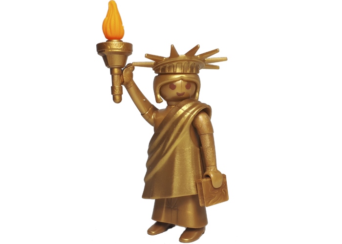 Artículo de Playmobil, Estatua Libertad Dorada