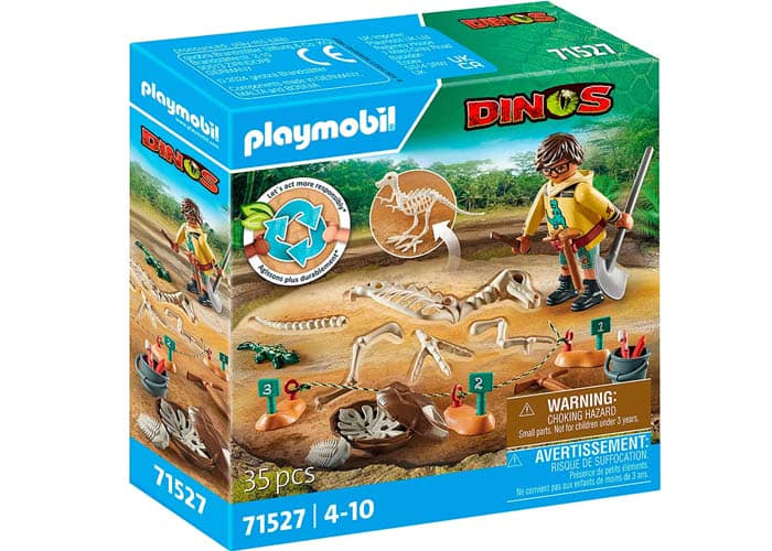 Artículo de Playmobil, Excavación arqueológica con esqueleto de dinosaurio