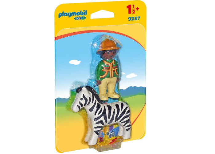 Artículo de Playmobil, Explorador con cebra