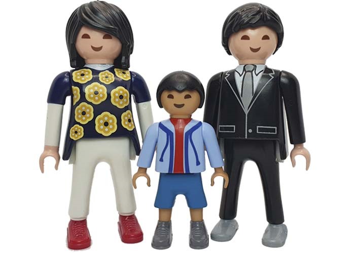 Artículo de Playmobil, Familia Asiatica