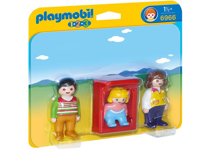 Artículo de Playmobil, Familia con cuna y bebé