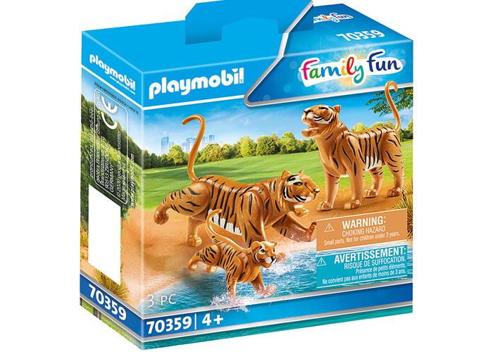 Artículo de Playmobil, Familia de Tigres