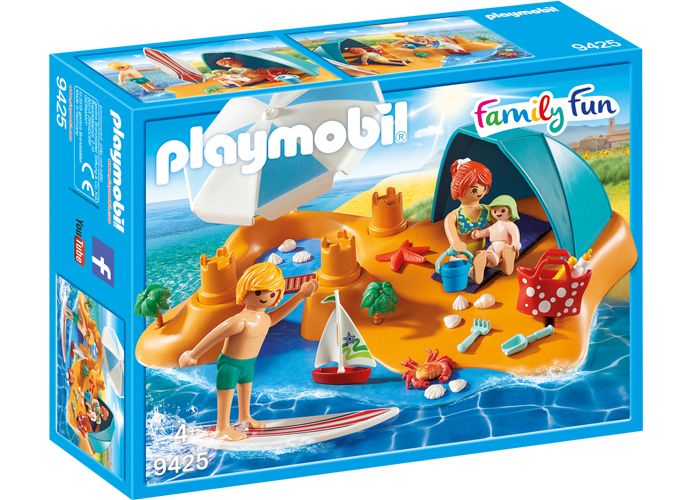 Artículo de Playmobil, Familia en la playa