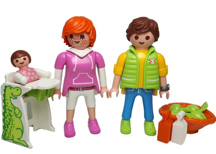 Artículo de Playmobil, Familia pack con bebe