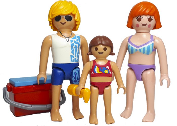 Artículo de Playmobil, Familia Playera Verano