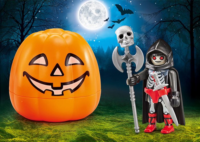 Artículo de Playmobil, Fantasma Encapuchado Calabaza Halloween