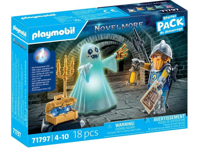 Artículo de Playmobil, Fantasma y caballero Novelmore