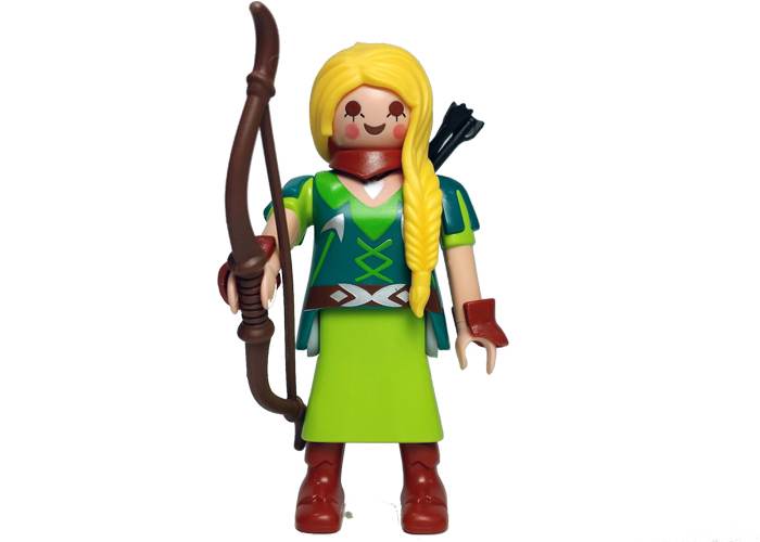 Artículo de Playmobil, Figura Arquera Elfa