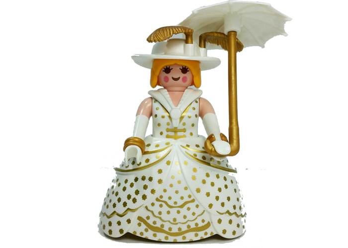 Artículo de Playmobil, figura Dama Blanca