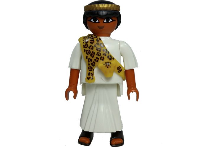 Artículo de Playmobil, Figura Egipcio con piel de Leopardo