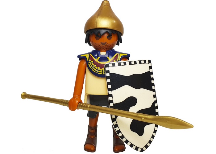 Artículo de Playmobil, Figura Guerrero Egipcio con lanza V3