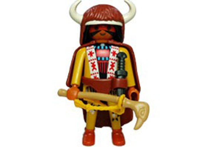 Artículo de Playmobil, Figura Indio Bufalo S11