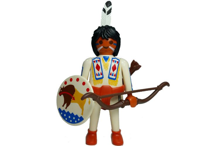 Artículo de Playmobil, Figura Indio con arco S12