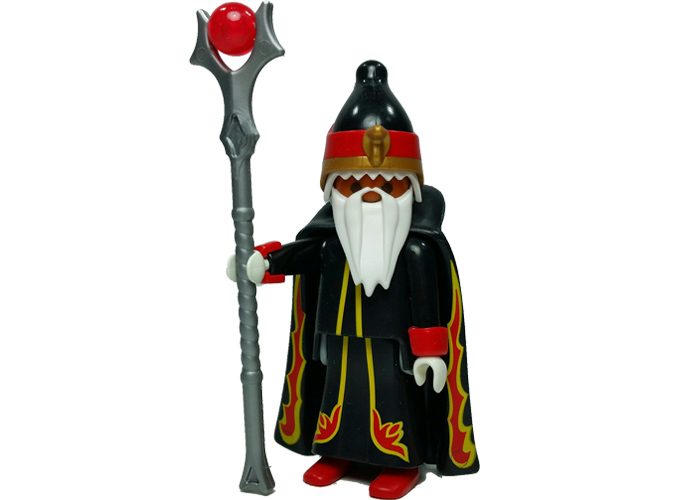 Artículo de Playmobil, Figura Mago Negro