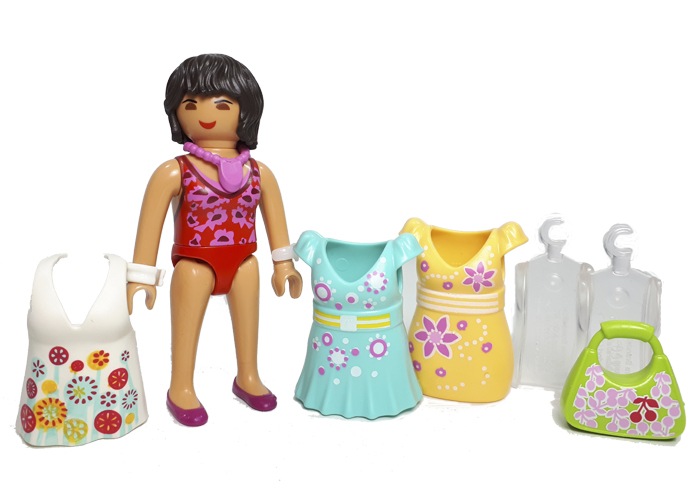 Artículo de Playmobil, Figura modelo con vestidos