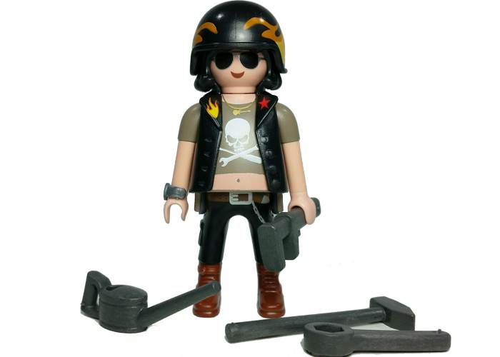 Artículo de Playmobil, Figura Motorista con herramientas