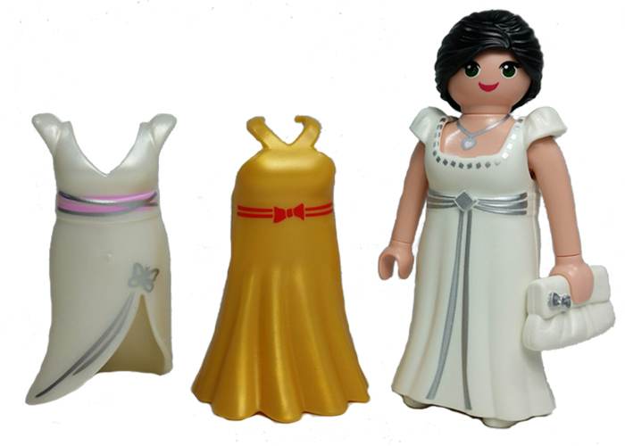 Artículo de Playmobil, Figura Mujer con vestidos