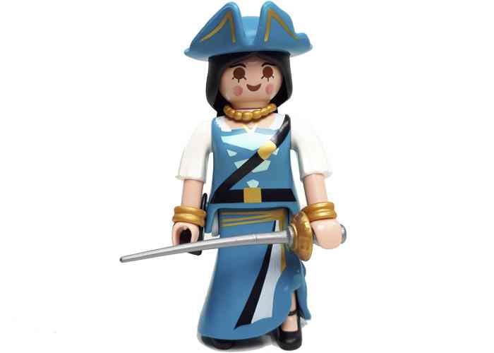 Artículo de Playmobil, Figura Mujer Pirata azul