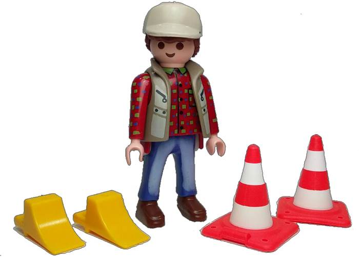 Artículo de Playmobil, Figura Obrero